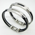 Hot Selling Top Quality Jewelry Twisted Fashion Stainless Steel Buckle Bracelet GSL005